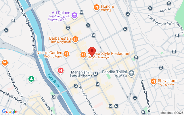 Карта расположения