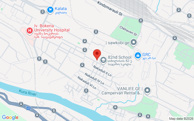 Карта расположения