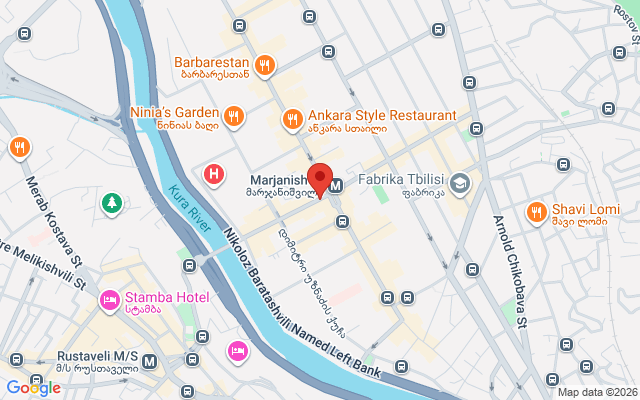 Карта расположения