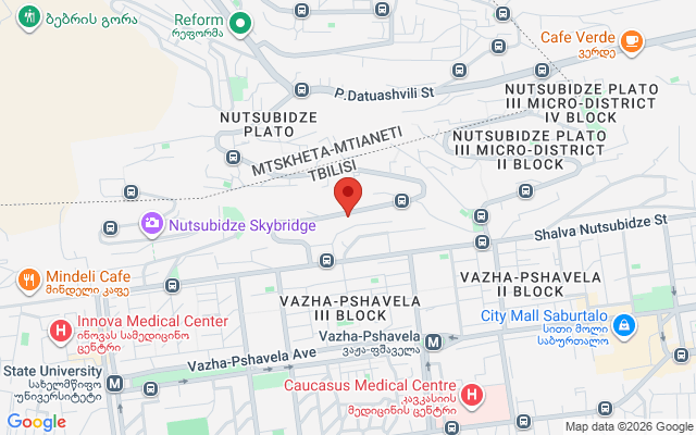 Карта расположения