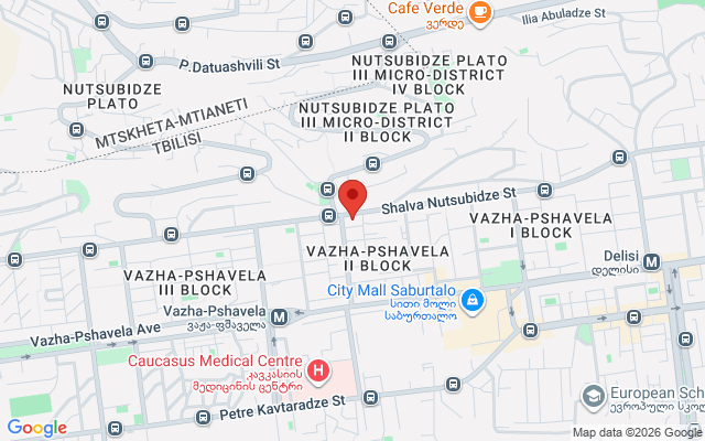 Карта расположения
