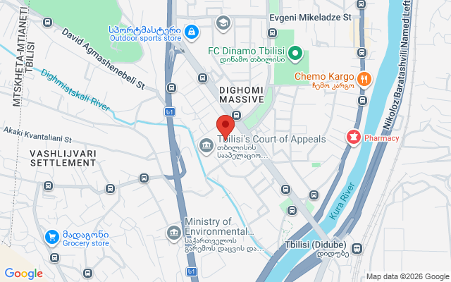 Карта расположения