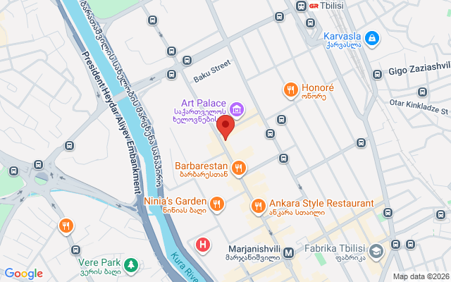 Карта расположения