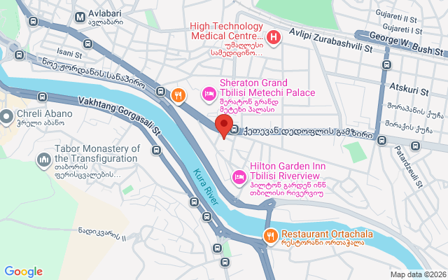 Карта расположения