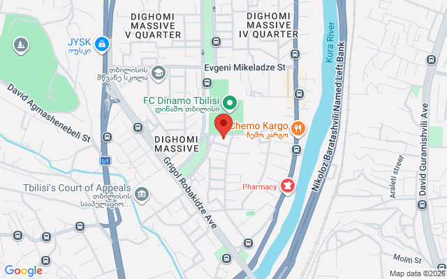 Карта расположения