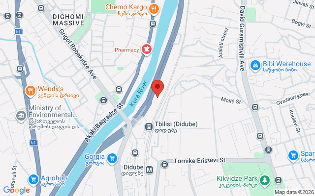 Карта расположения