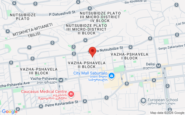 Карта расположения