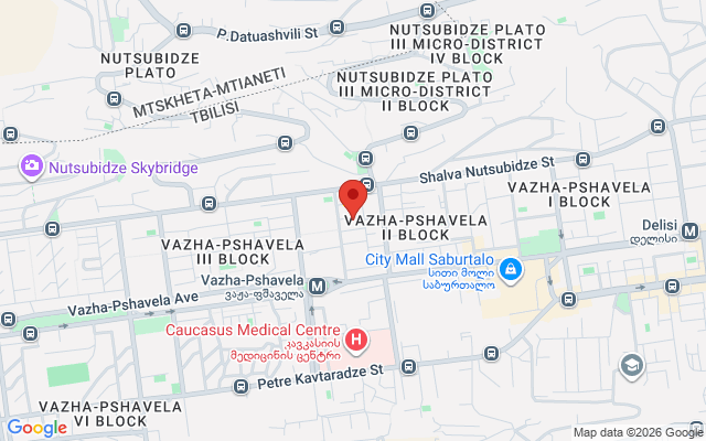 Карта расположения
