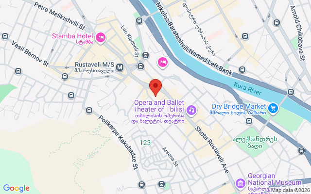 Карта расположения