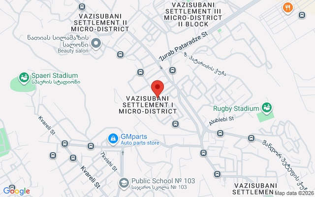 Карта расположения