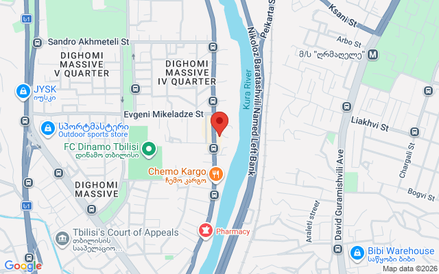 Карта расположения