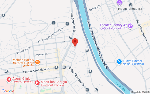 Карта расположения