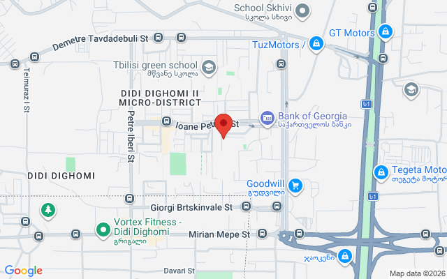 Карта расположения