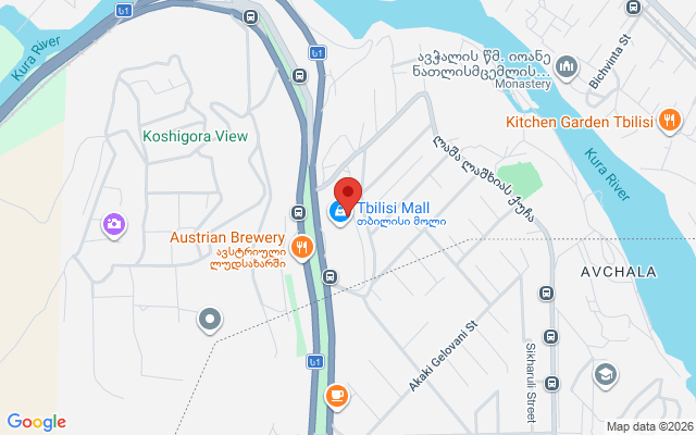 Карта расположения