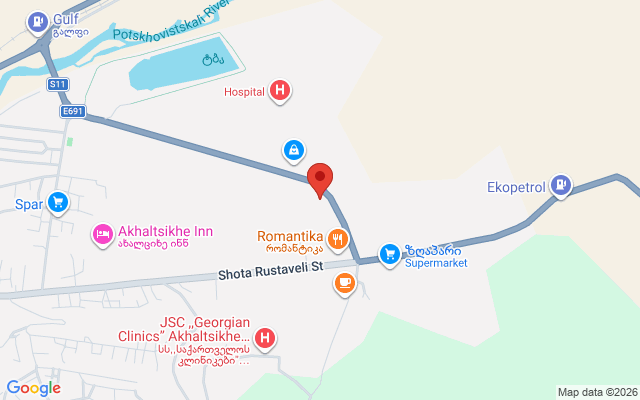 Карта расположения