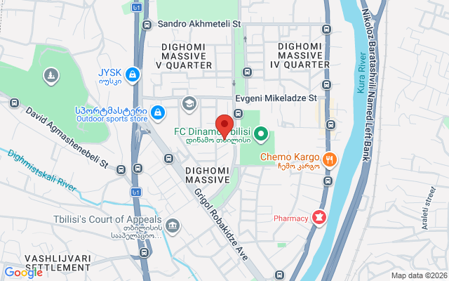 Карта расположения
