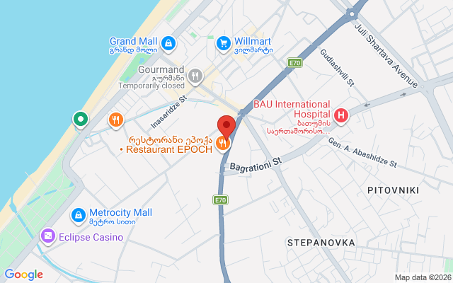 Карта расположения
