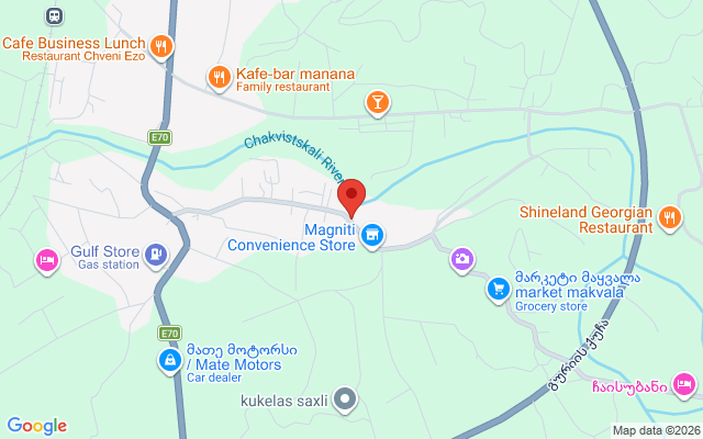 Карта расположения