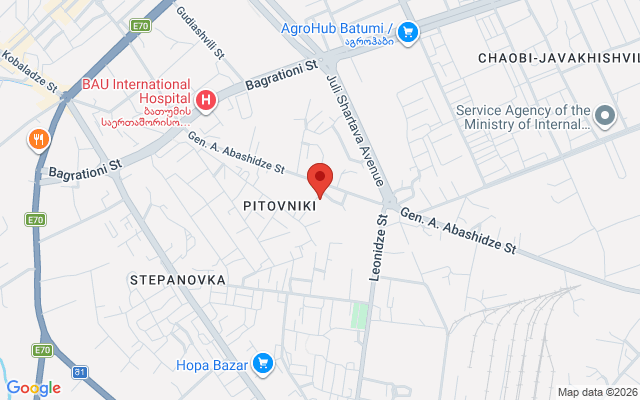 Карта расположения