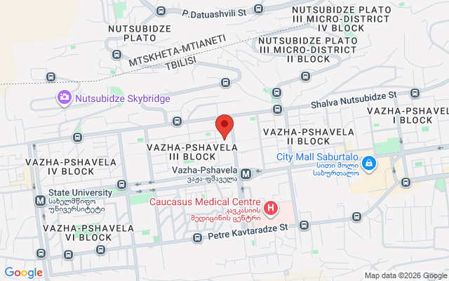 Карта расположения