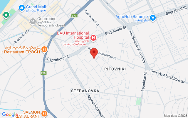 Карта расположения
