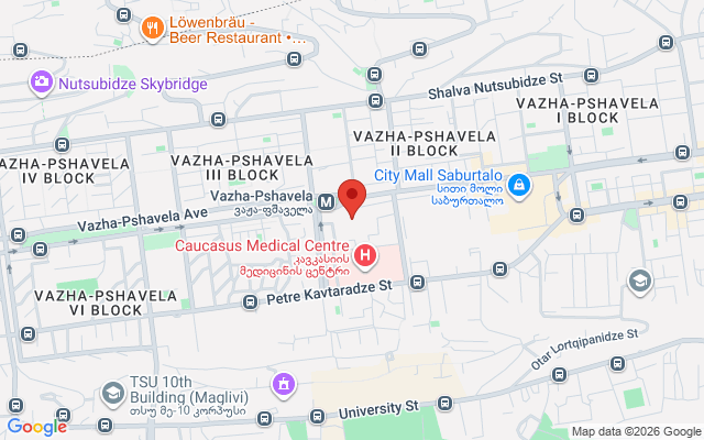 Карта расположения
