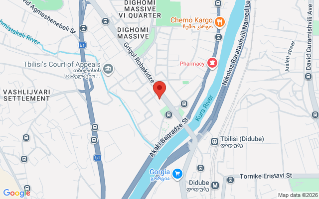 Карта расположения