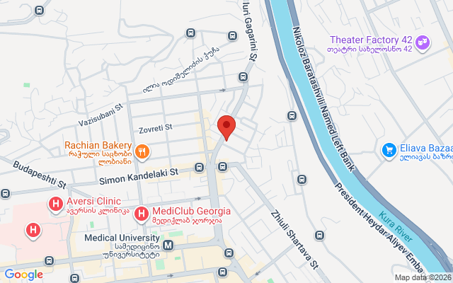 Карта расположения