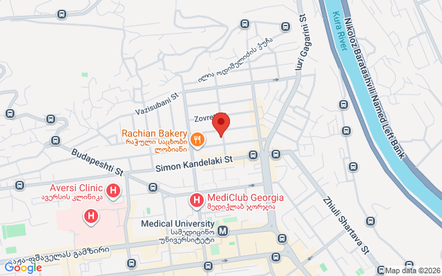 Карта расположения