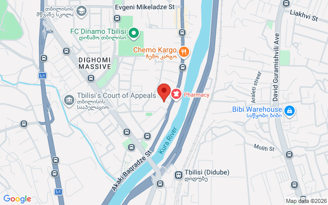 Карта расположения