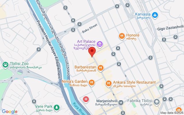 Карта расположения