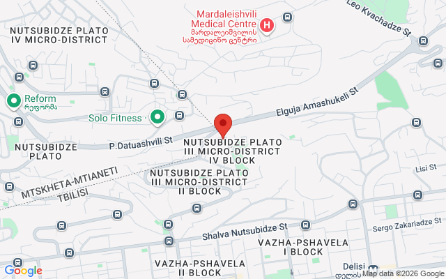 Карта расположения