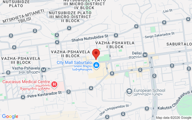 Карта расположения