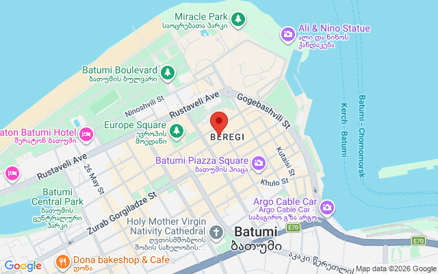 Карта расположения