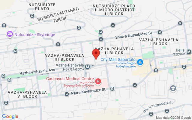 Карта расположения