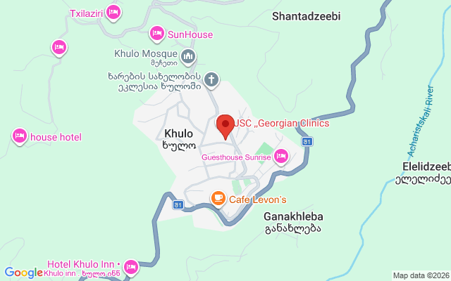 Карта расположения