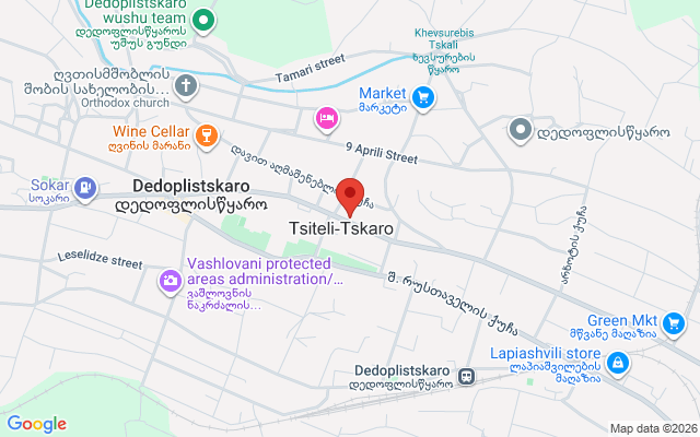 Карта расположения