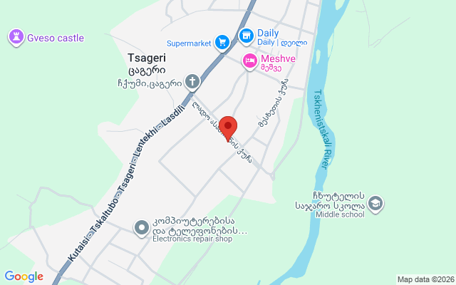 Карта расположения