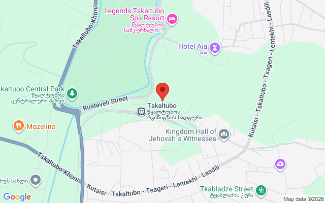Карта расположения