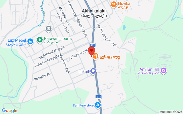 Карта расположения