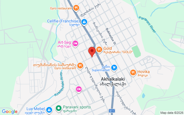Карта расположения