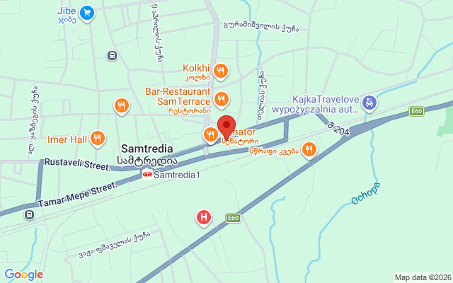 Карта расположения
