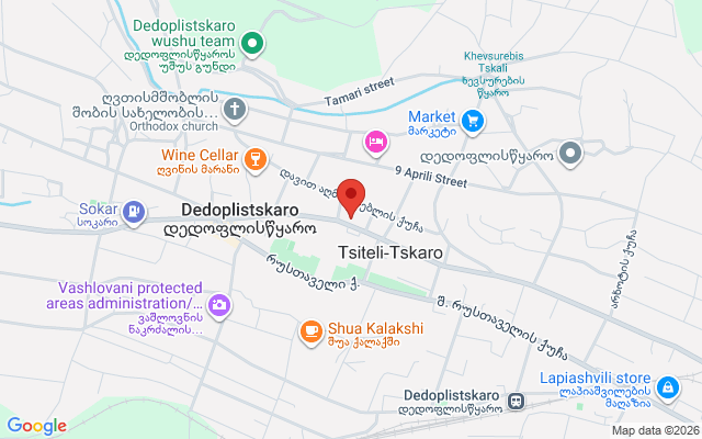 Карта расположения