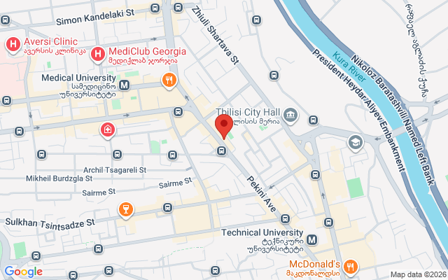 Карта расположения