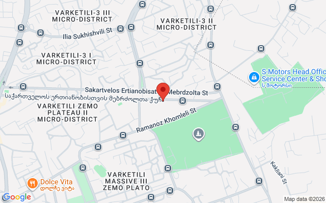 Карта расположения