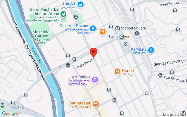 Карта расположения