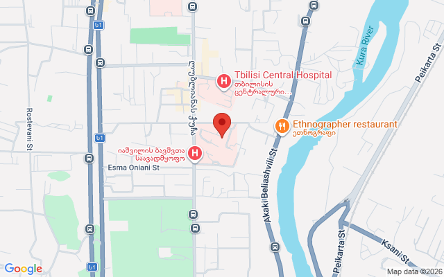 Карта расположения