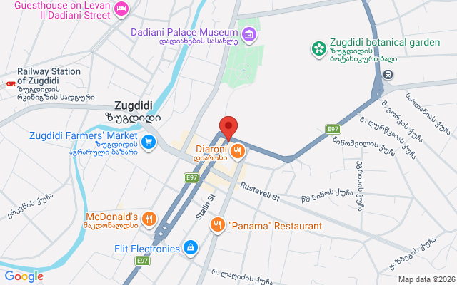 Карта расположения