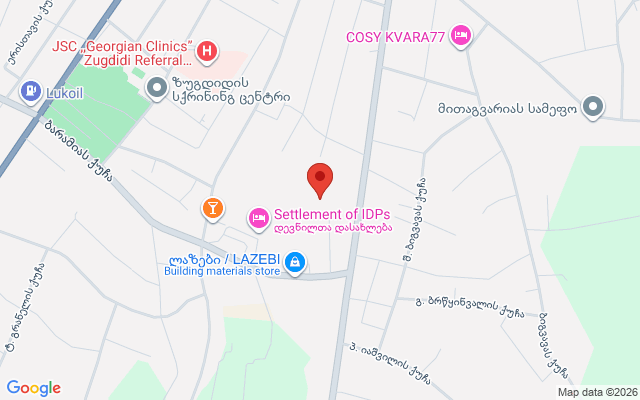 Карта расположения