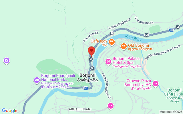 Карта расположения